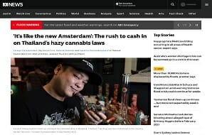ABC News - The rush to cash in on Thailand's hazy cannabis laws 2022